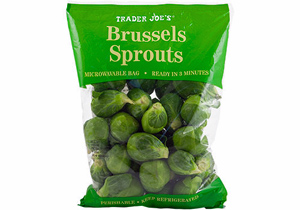 Trader Joe's Microwaveable Brussels Sprouts