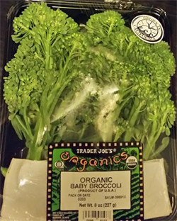 Trader Joe's Organic Baby Broccoli