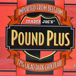 Trader Joe's 72% Dark Chocolate Pound Plus Bar
