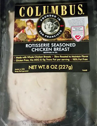 Columbus Rotisserie Seasoned Sliced Chicken Breast