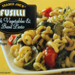 Trader Joe's Fusilli with Vegetables & Basil Pesto