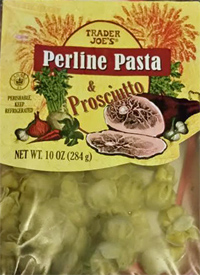 Trader Joe's Perline Pasta & Prosciutto