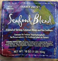 Trader Joe's Seafood Blend
