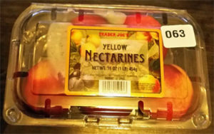 Trader Joe's Yellow Nectarines
