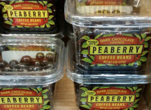 Trader Joe's Dark Chocolate Covered Peaberry Coffee Beans