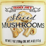 Trader Joe's Sliced Mushrooms