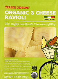 Trader Joe’s Organic 3 Cheese Ravioli Reviews