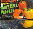 Trader Joe's Super Sweet Baby Bell Peppers