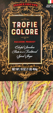 Trader Joe’s Trofie Colore Macaroni Pasta Reviews