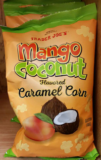 Trader Joe's Mango Coconut Flavored Caramel Corn