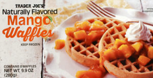 Trader Joe's Mango Waffles