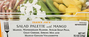 Trader Joe's Salad Palette with Mango