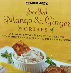 Trader Joe's Seeded Mango & Ginger Crisps