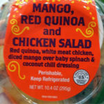 Trader Joe's Mango, Red Quinoa and Chicken Salad