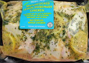 Trader Joe's Spatchcocked Lemon Rosemary Chicken