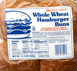 Trader Joe’s Whole Wheat Hamburger Buns Reviews