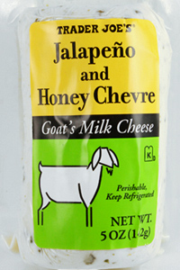Trader Joe's Jalapeño and Honey Chevre