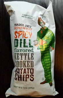 Trader Joe’s Somewhat Spicy Dill Flavored Kettle Cooked Potato Chips Reviews