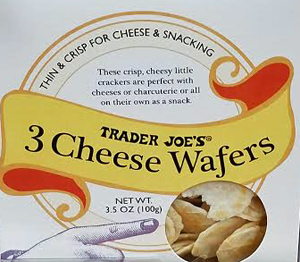 Trader Joe's 3 Cheese Wafers