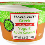 Trader Joe's Whole Milk Apple Caramel Greek Yogurt