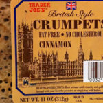 Trader Joe's British Style Cinnamon Crumpets