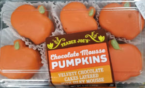 Trader Joe's Chocolate Mousse Pumpkins