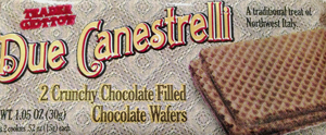 Trader Joe's Due Canestrelli Chocolate Wafers