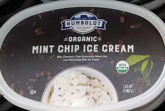 Humboldt Creamery Organic Mint Chip Ice Cream Reviews