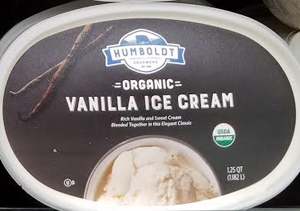 Humboldt Creamery Organic Vanilla Ice Cream