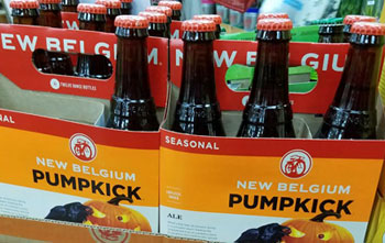 New Belgium Pumpkick Pumpkin Spiced Seasonal Ale Beer Reviews