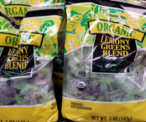 Trader Joe's Organic Lemony Greens Blend