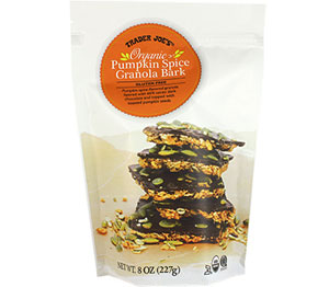 Trader Joe’s Organic Pumpkin Spice Granola Bark Reviews