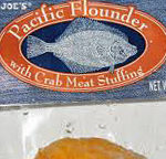 Trader Joe's Pacific Flounder with Crab Meat Stuffing