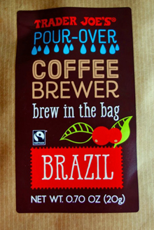 Trader Joe's Pour-Over Coffee Brewer (Brazil)