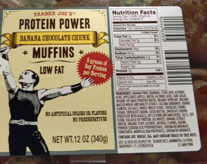 Trader Joe’s Protein Power Banana Chocolate Chunk Muffins Reviews