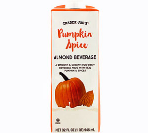 Trader Joe’s Pumpkin Spice Almond Beverage Reviews