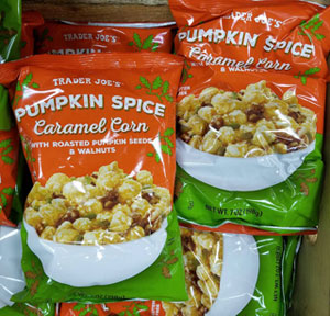 Trader Joe’s Pumpkin Spice Caramel Corn Reviews