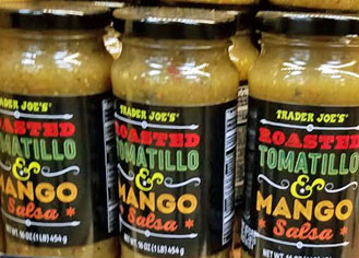 Trader Joe’s Roasted Tomatillo & Mango Salsa Reviews.