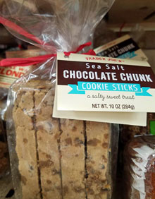 Trader Joe's Sea Salt Chocolate Chunk Cookie Sticks