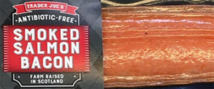 Trader Joe's Smoked Salmon Bacon