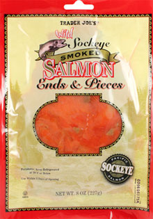 Trader Joe's Wild Sockeye Smoked Salmon Ends & Pieces