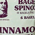 Trader Joe's Cinnamon Raisin Bagel Spinoza