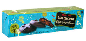 Trader Joe's Dark Chocolate Triple Ginger Cookies