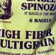 Trader Joe's High Fiber Multigrain Bagel Spinoza