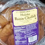 Trader Joe's Holiday Raisin Challah Bread