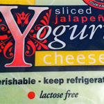 Trader Joe's Sliced Jalapeño Yogurt Cheese