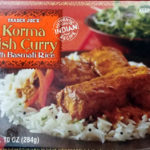 Trader Joe's Korma Fish Curry