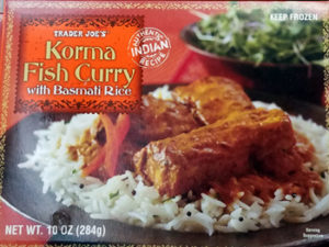 Trader Joe's Korma Fish Curry