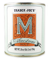 Trader Joe's Canned Minestrone Soup