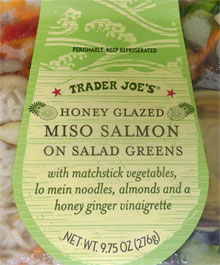 Trader Joe's Miso Salmon Salad